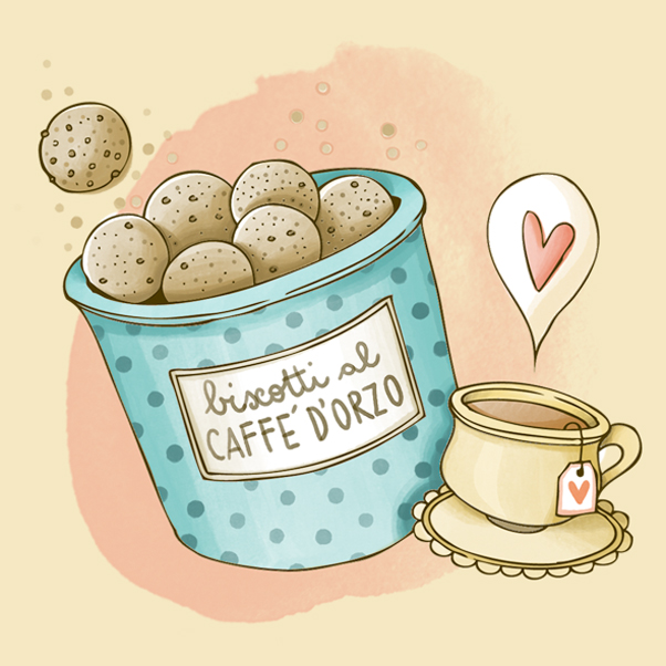 Biscotti al caffè d’orzo
