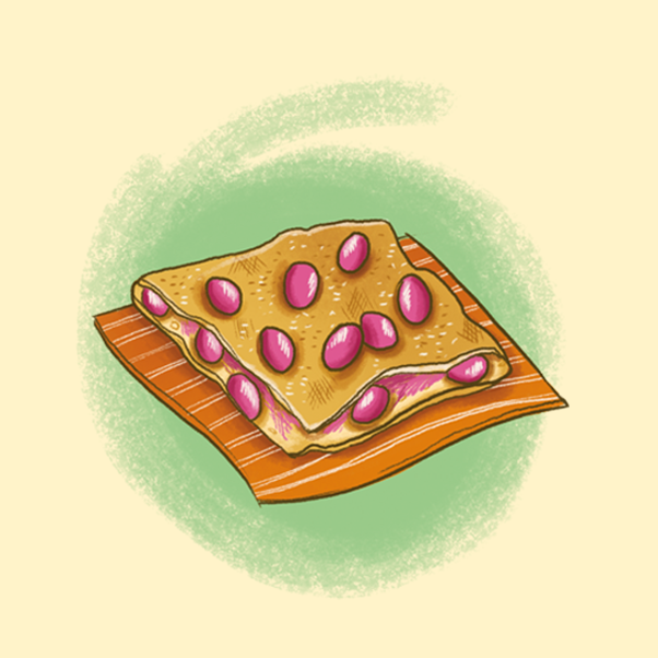 Focaccia dolce all’uva