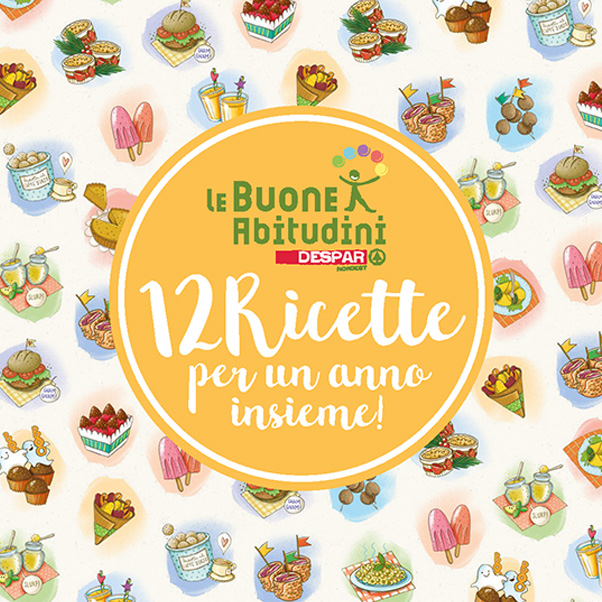 Ricettario Le Buone Abitudini: 12 Ricette per un anno insieme!