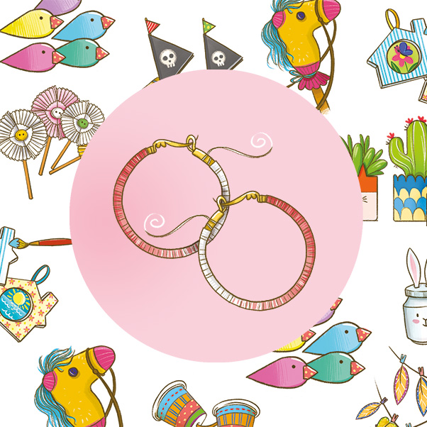 Orecchini ricamati per un regalo speciale!