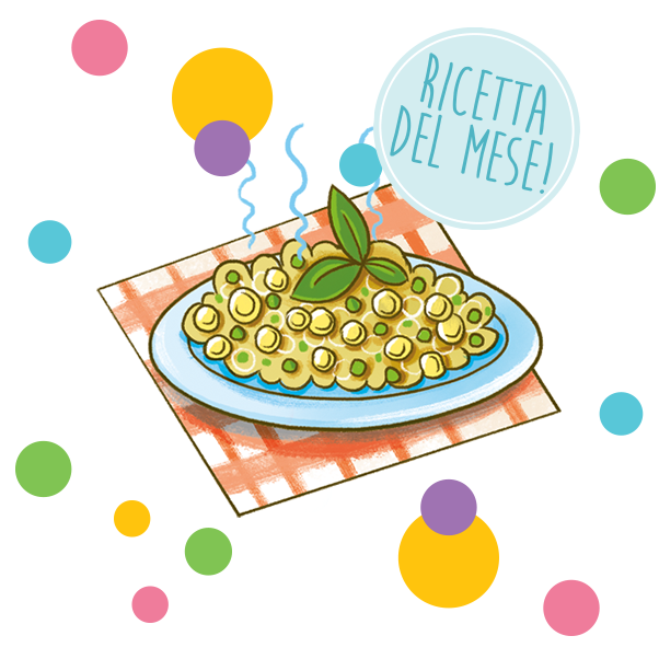 Orecchiette con tonno zucchine e piselli