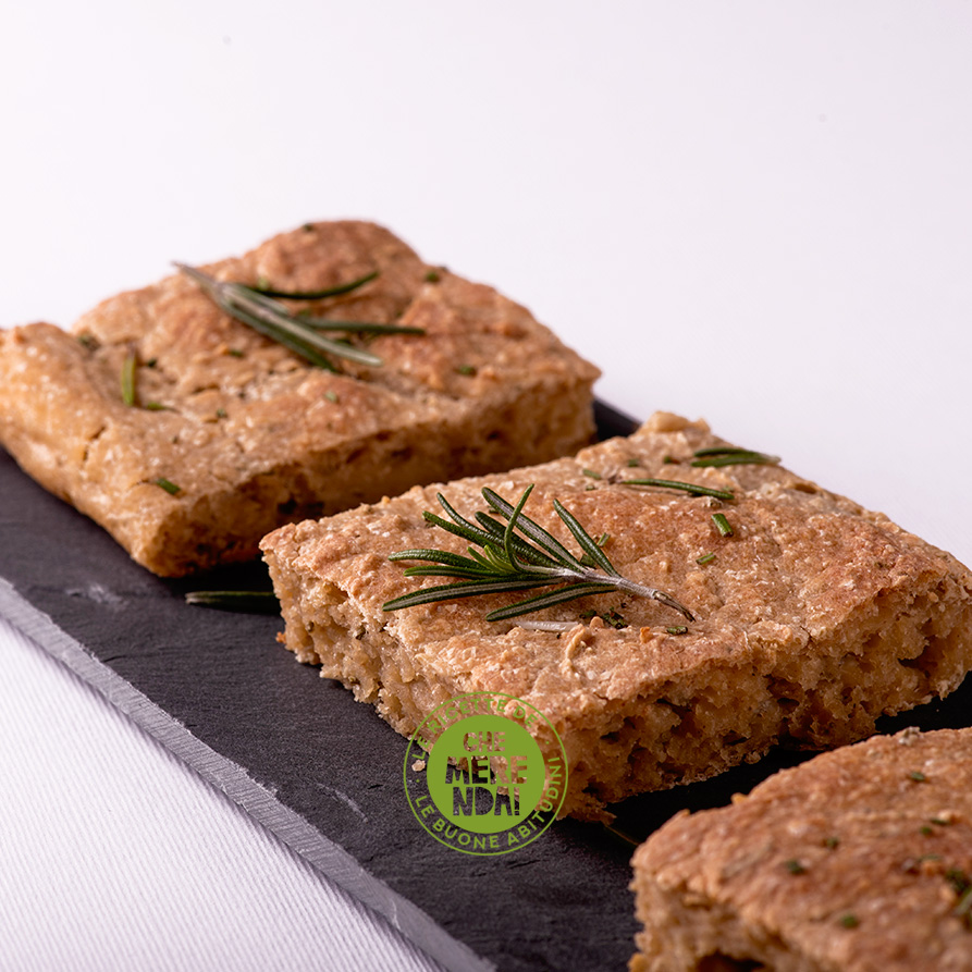 Focaccia di cannellini al rosmarino