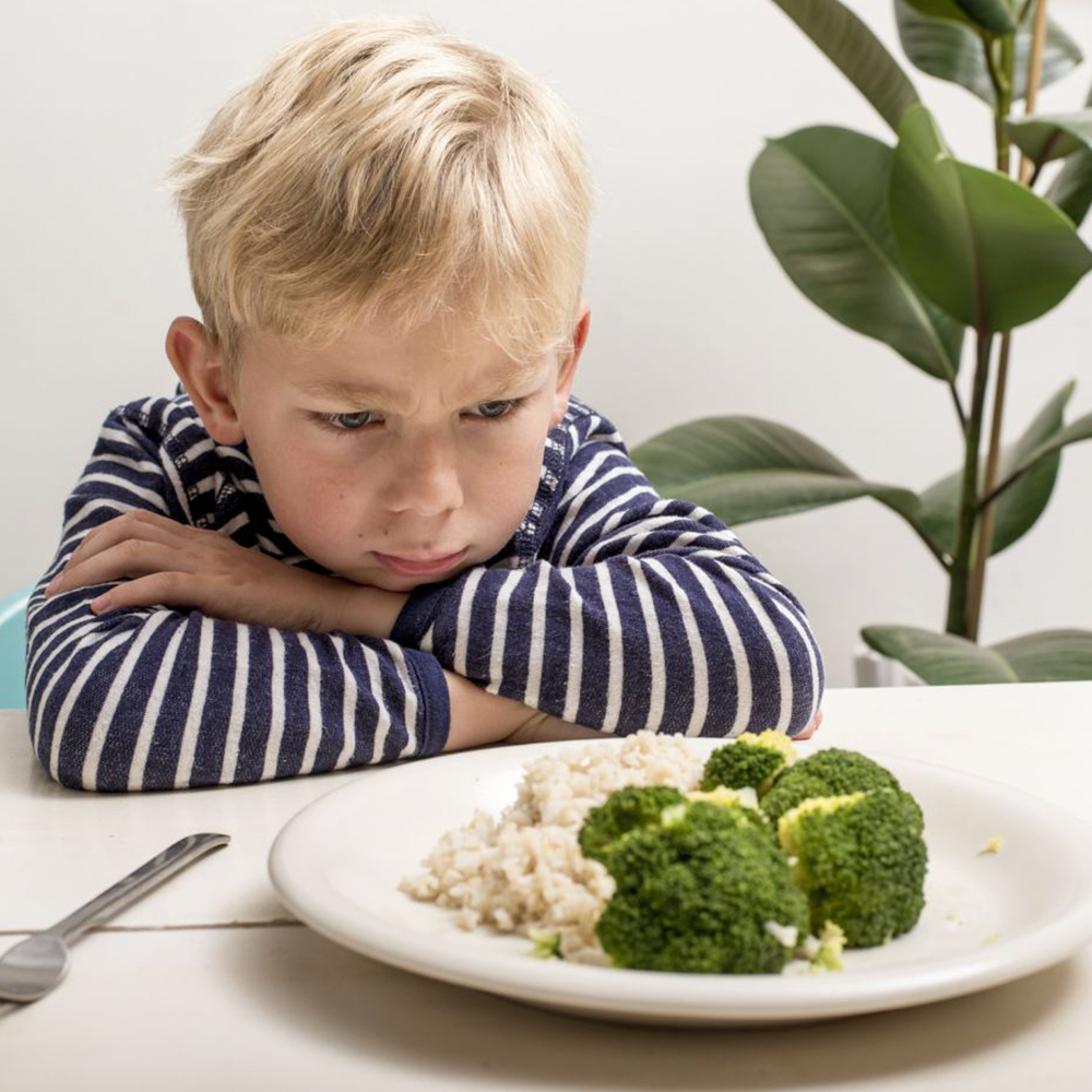 Mangiare per crescere: verdura e frutta